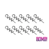 Kép 3/3 - BOMB! Twisto ScrewLOCK / 10db