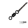Kép 2/3 - THE END Leadcore + swivel kötött horog / 3db