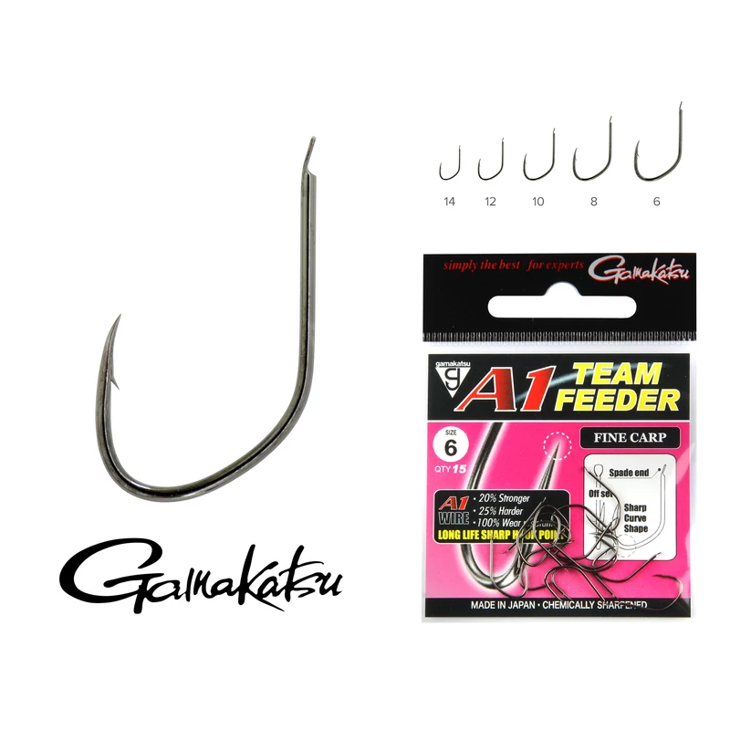 A1 Team Feeder Fine Carp 15/cs. 10-es - Többféle