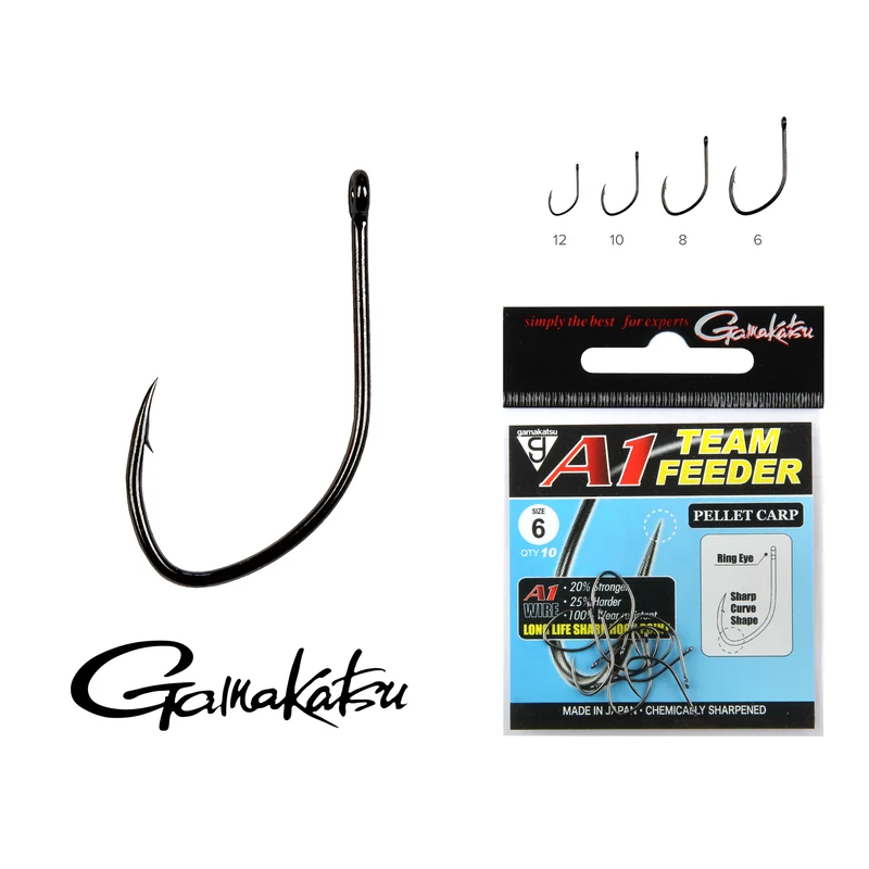 A1 Team Feeder Pellet Carp 8-as 10/cs - Többféle