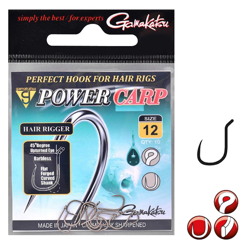 Power Carp Hair Rigger BL 10db/cs. 8-as - Többféle