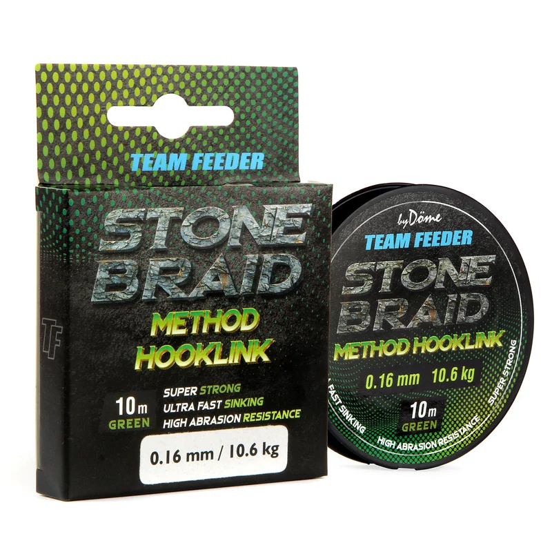 By Döme TF Stone Braid Green 10m 0,18mm - Többféle