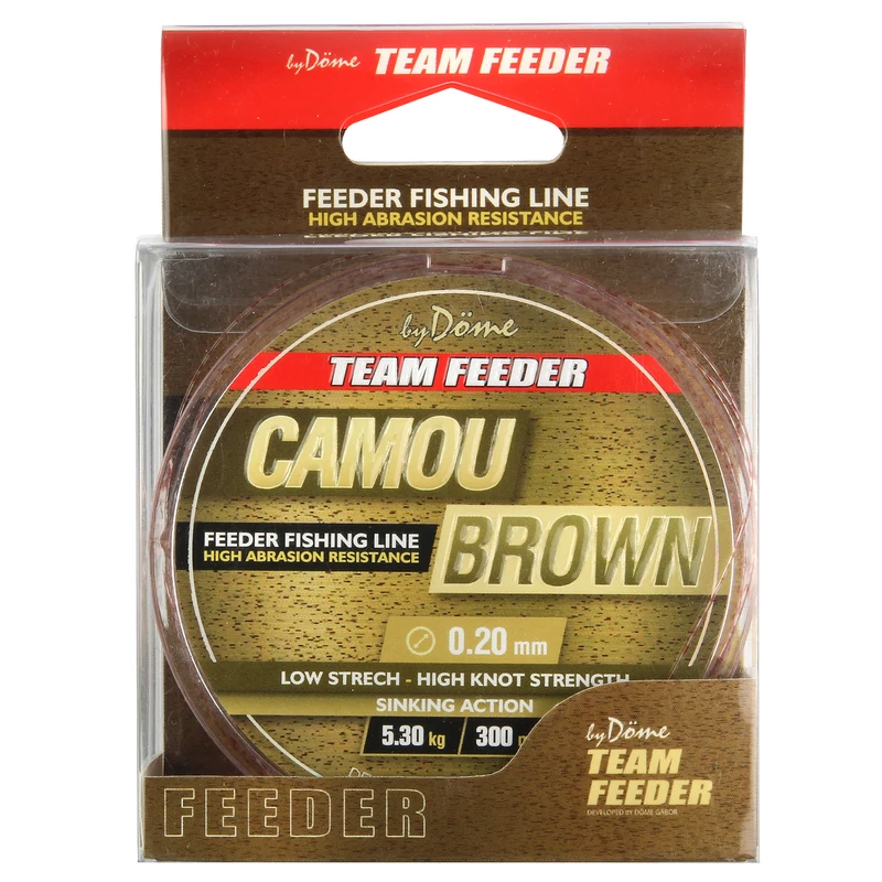 By Döme TF Camou Brown 300m/0.20mm - Többféle