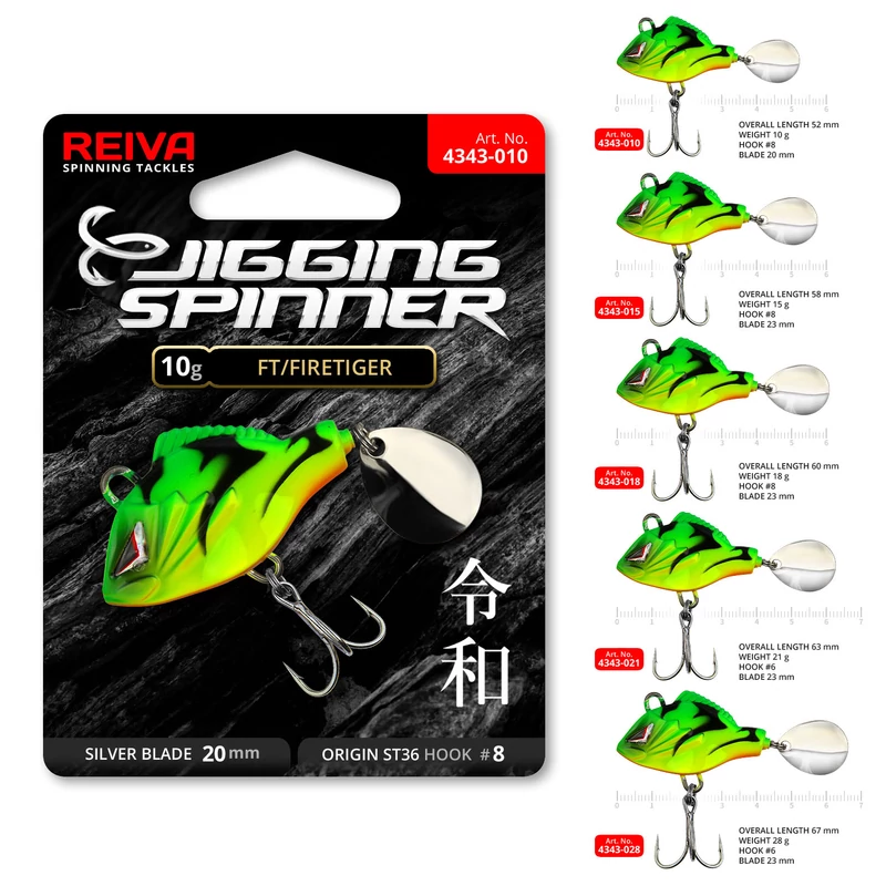 Jigging Spinner 15g - Többféle