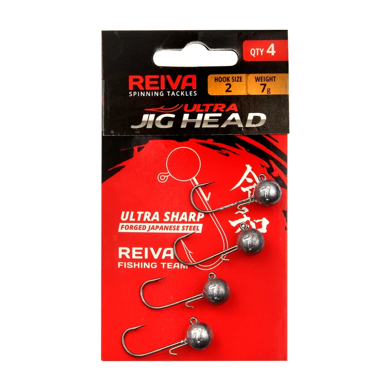 Reiva Ultra Strong Jig Head 2-7g  4db/cs - Többféle