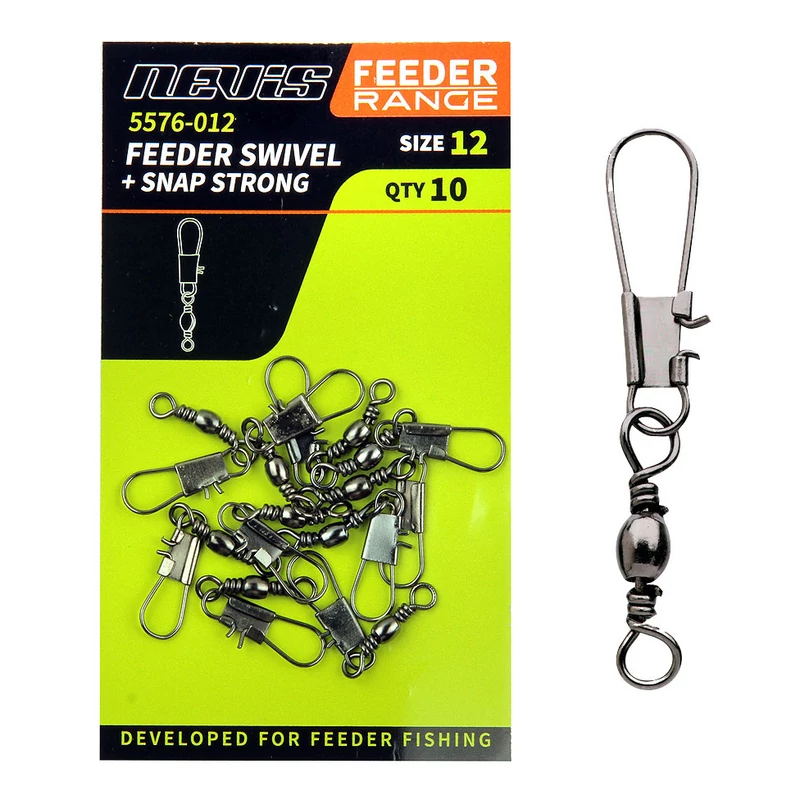 Feeder forgókapocs 12-es 10db/cs - Többféle