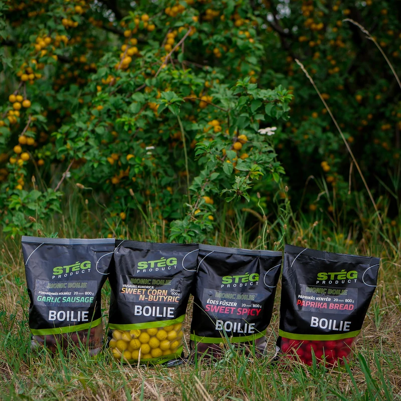 Stég Bionic Boilies 800g 20mm Chili-Halibut
