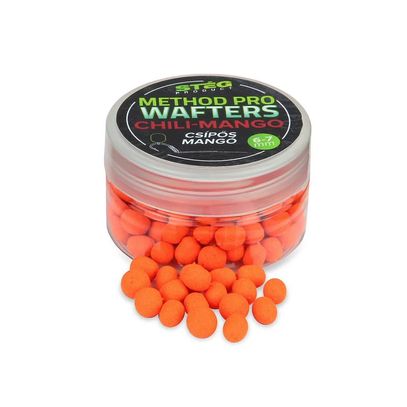 Stég Method PRO Wafters 6-7mm Chili - Mango
