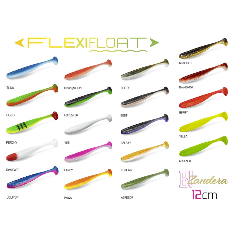 Gumihal Delphin ZANDERA FlexiFLOAT UVs / 5db