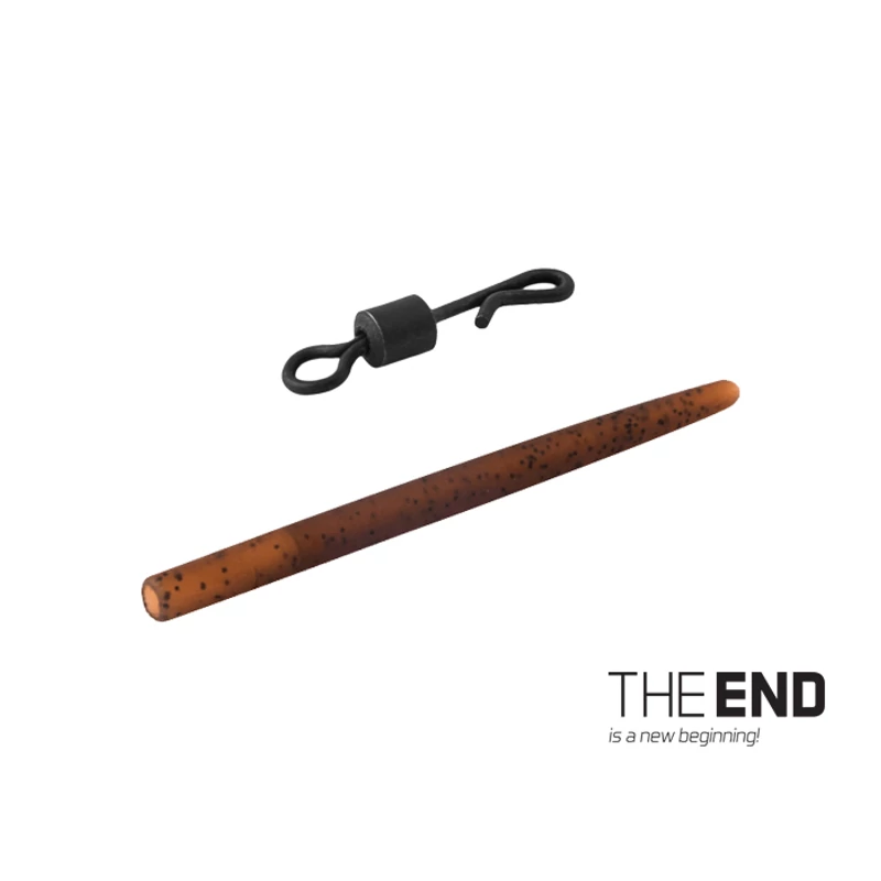 THE END Forgó gyorskapocs gumihüvellyel / 6db