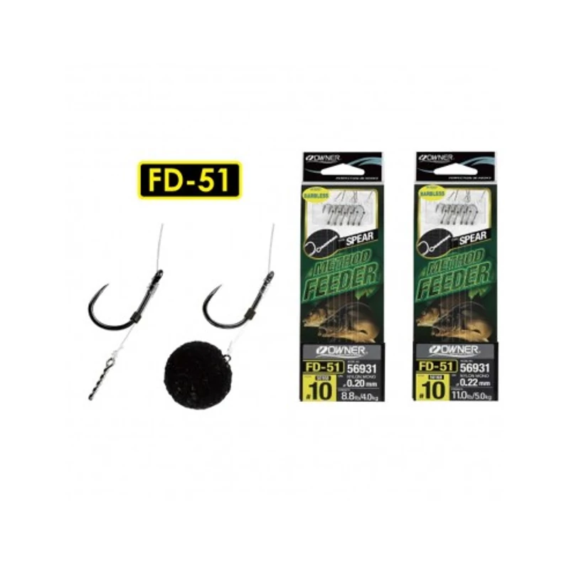OWNER METHOD FEEDER BARBLESS 56931 bayonet tüskével