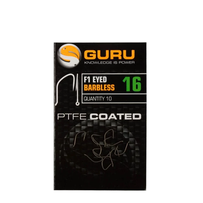 GURU F1 Eyed Hook (Barbless/Eyed)