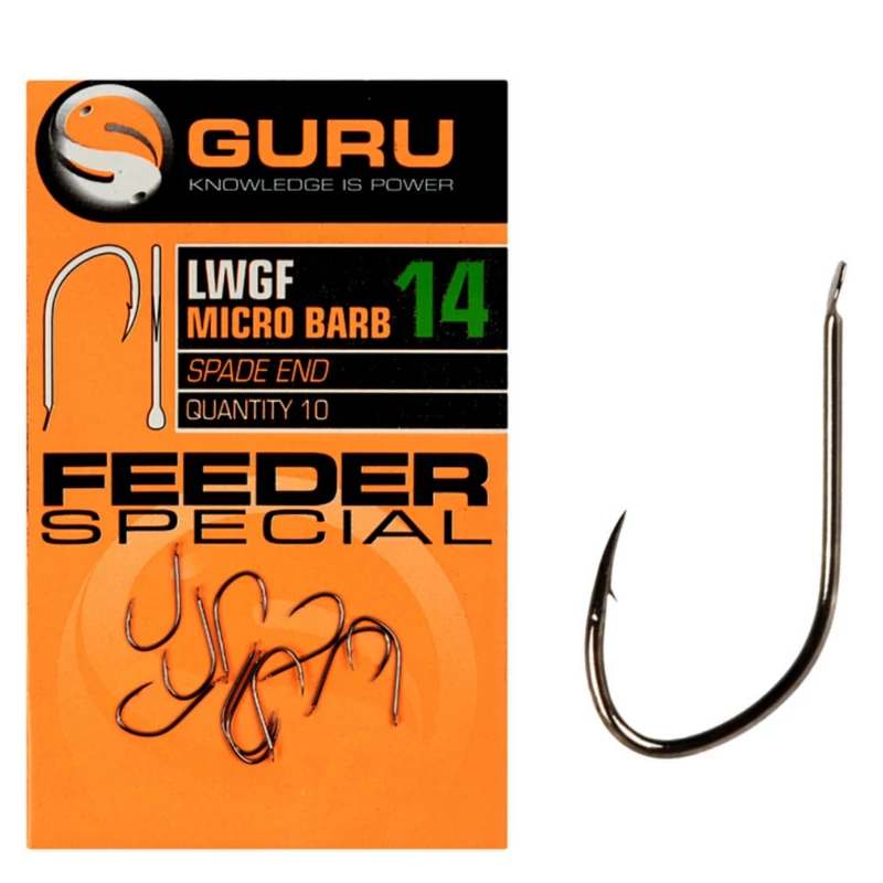 GURU Feeder Special Hook (Barbed/Spade End)