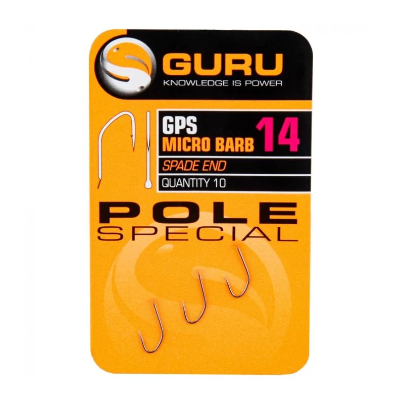 GURU Pole Special Hook (Barbed/Spade End)