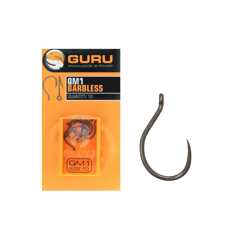 GURU QM1 Hook size (Barbless/Eyed)