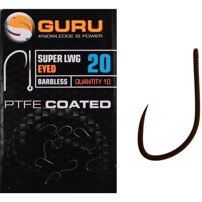 GURU Super LWG  Hook (Barbless/Eyed)