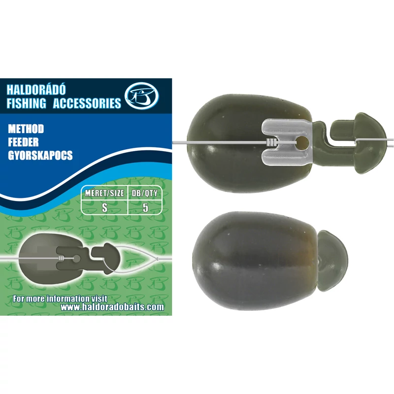 Haldorádó Method feeder gyorskapocs