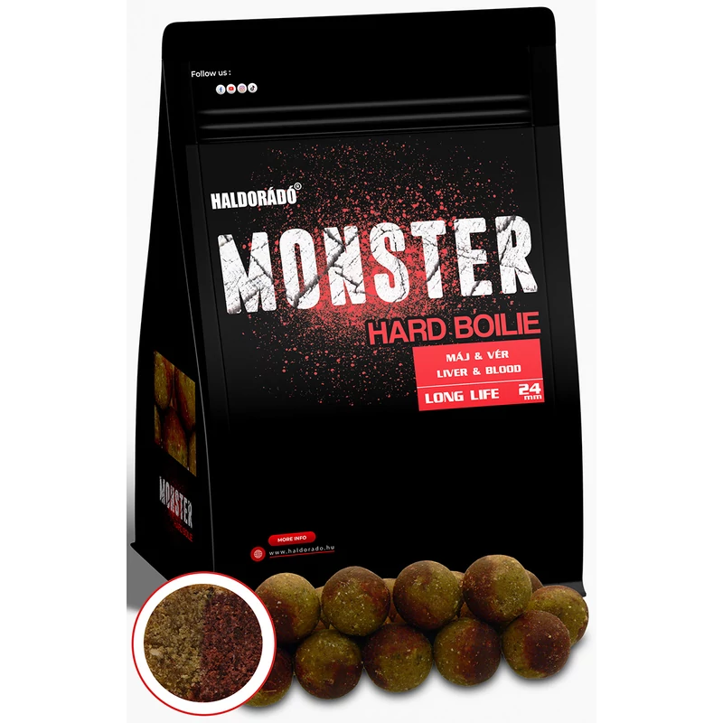 Haldorádó MONSTER Hard Boilie 24+