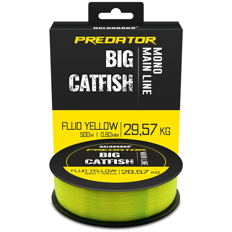 Haldorádó Predator Catfish Line Mono Fluo Yellow /