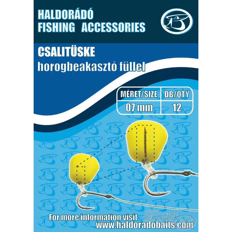 Haldorádó Csalitüske horogbeakasztó füllel