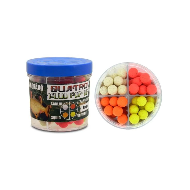 Haldorádó Quatro Fluo Pop Up Boilies
