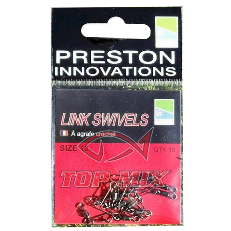 Unique: PRESTON LINK SWIVELS - SIZE 12