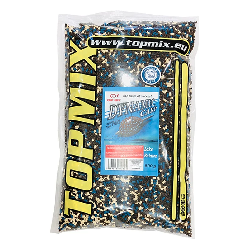 TOP MIX Dynamic Carp pellet, Lake Balaton (Fokhagyma Mandula)