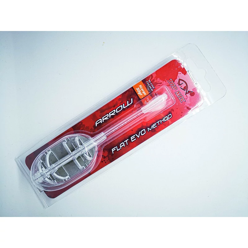 TOP MIX ARROW FLAT EVO method feeder kosár XL