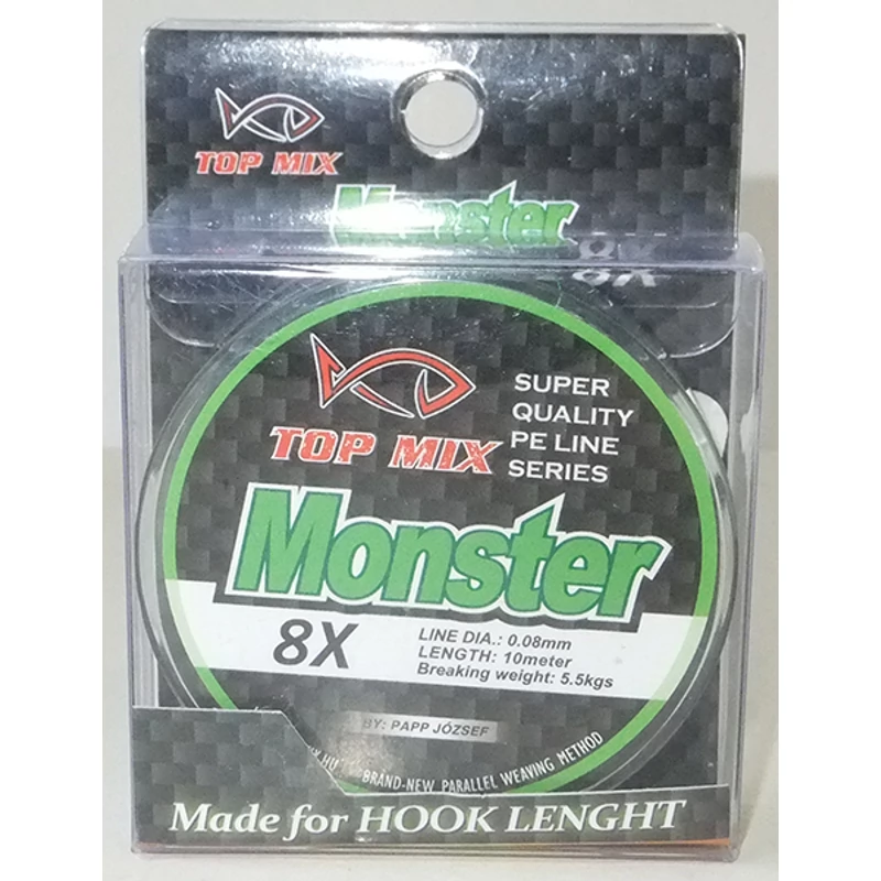 TOP MIX X8 Monster előke zsinór