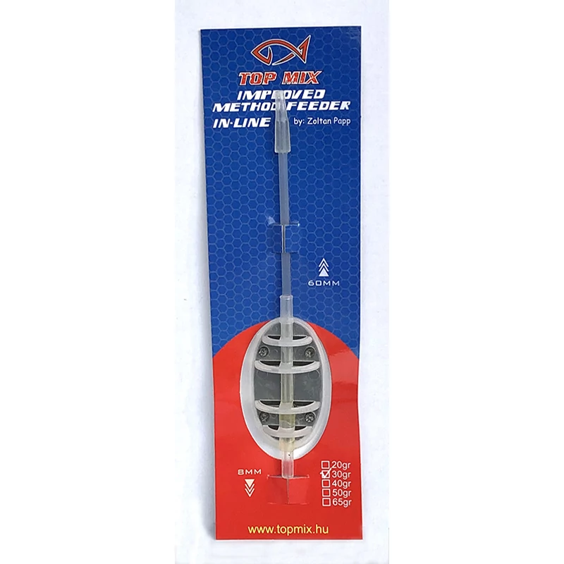 TOP MIX Improved Method Feeder kosár, g