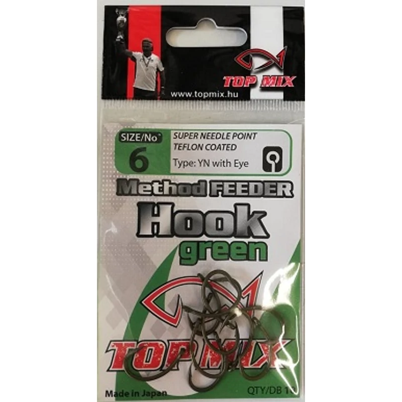 TOP MIX Method Feeder horog #6,