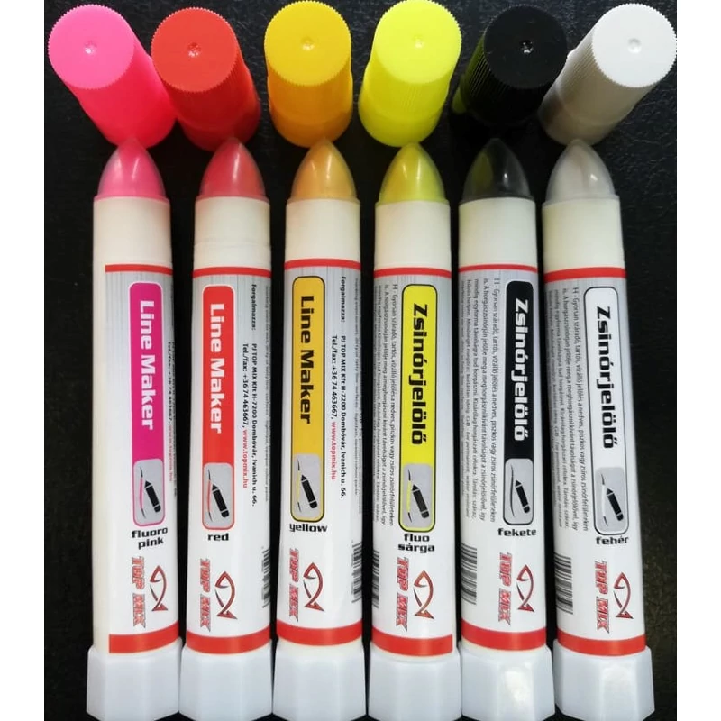 TOP MIX Zsinórjelölő filc fluoro