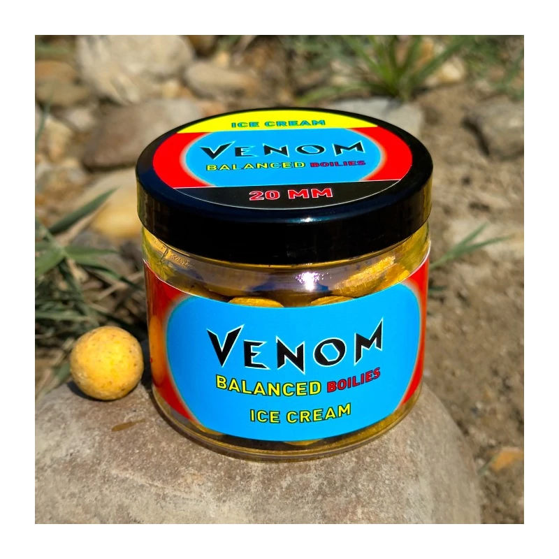 Feedermánia Venom Balanced Boilies Ice Cream mm