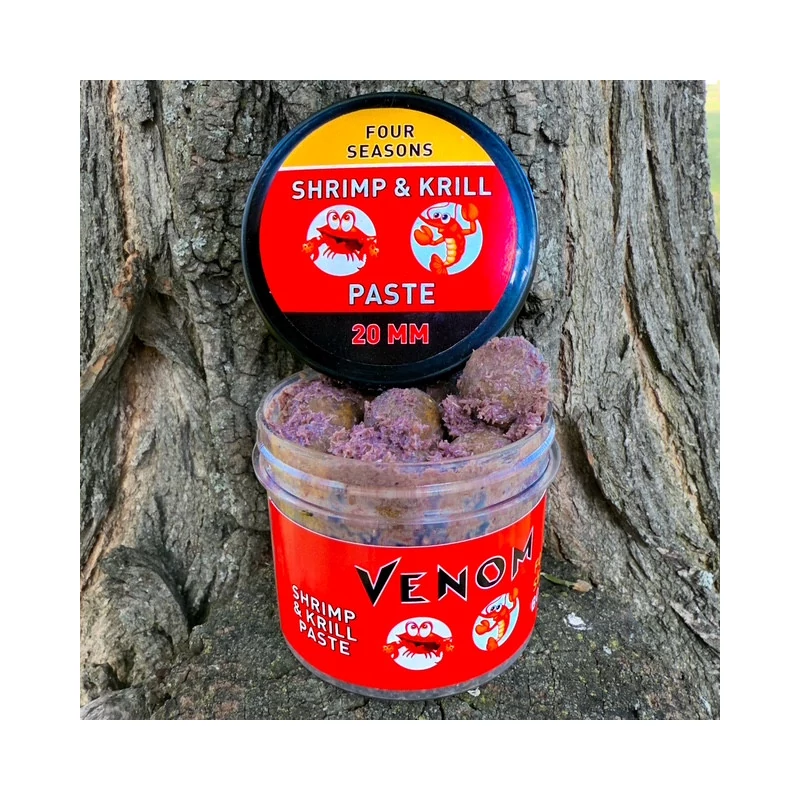 Feedermánia Venom Shrimp & Krill Paste Four Seasons mm
