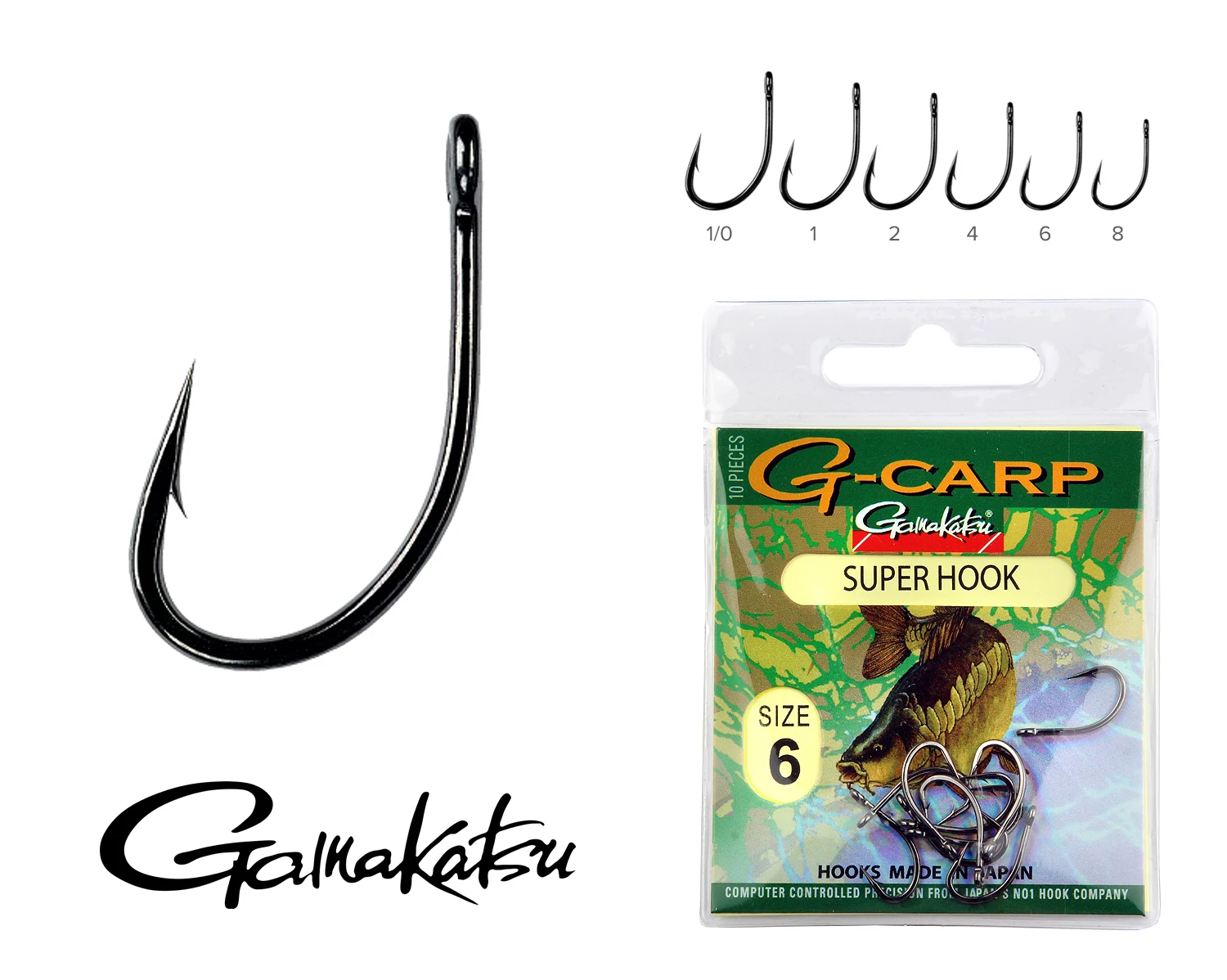 G-Carp super 1/0 10/cs. - Többféle