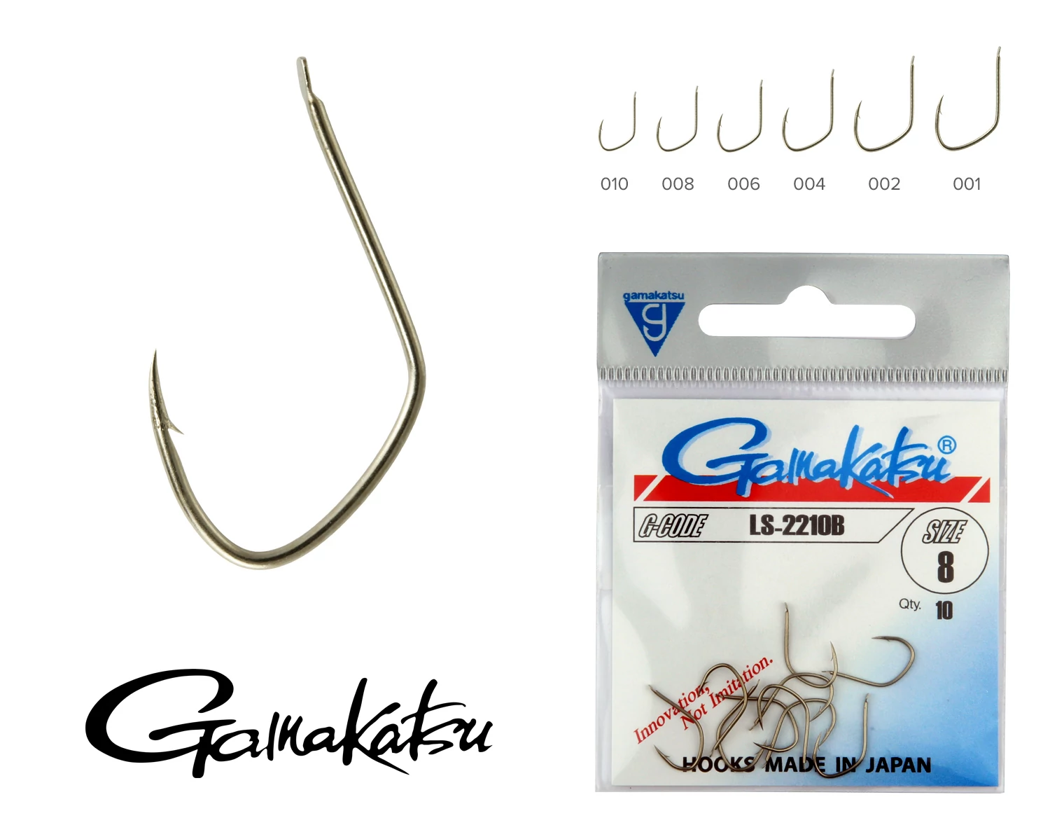 Gamakatsu LS-2210B/004 10db/cs. - Többféle