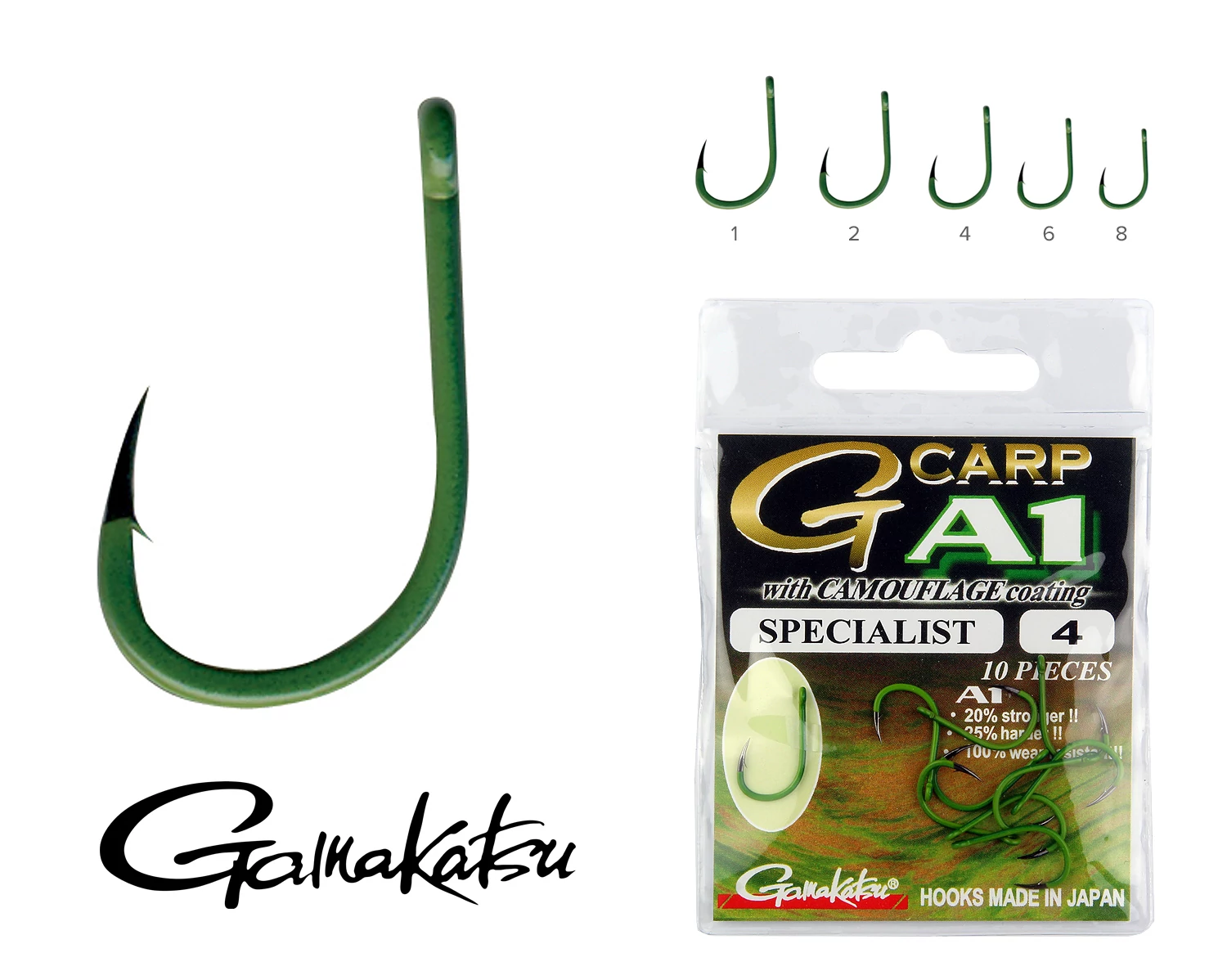 A1 Carp Green Specialist 6  10db/cs - Többféle