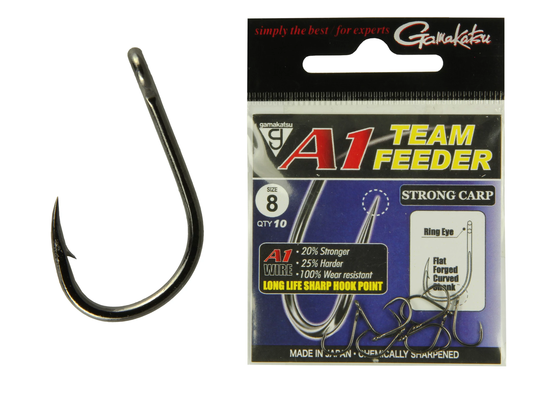 A1 Team Feeder Strong Carp 6-os 10/cs. - Többféle
