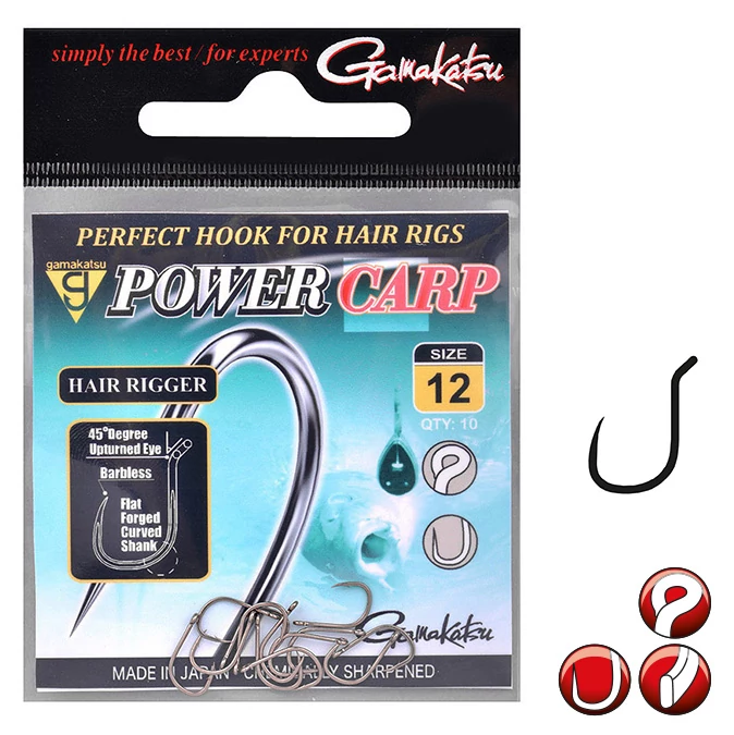 Power Carp Hair Rigger BL 10db/cs. 8-as - Többféle