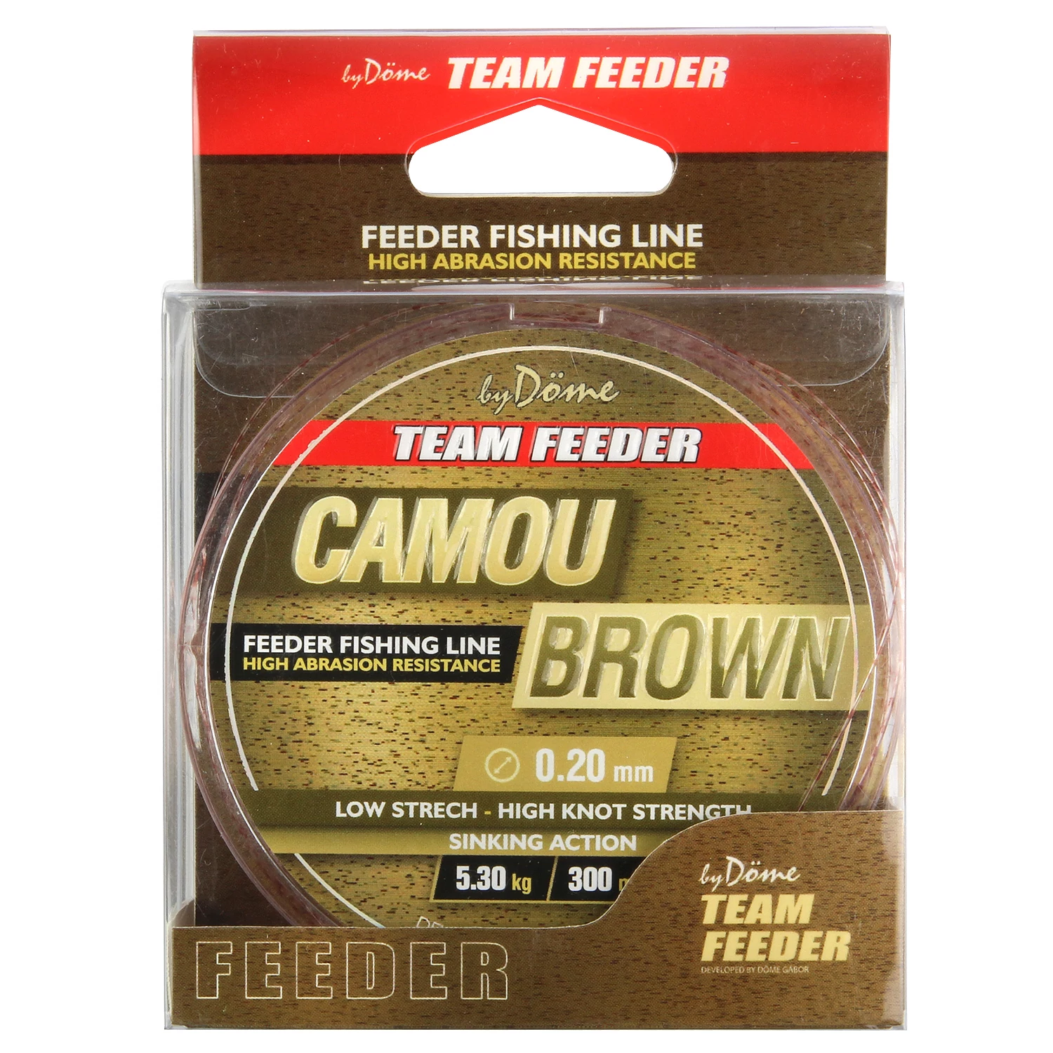 By Döme TF Camou Brown 300m/0.20mm - Többféle