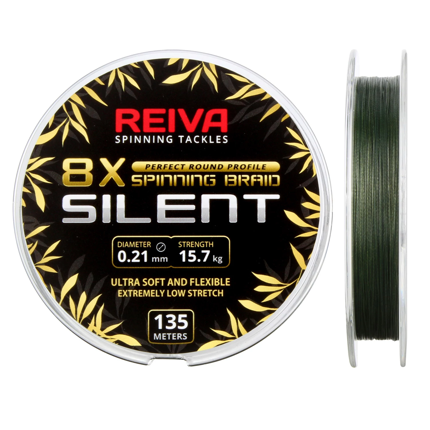 Reiva Silent 135m 0,10mm Camou Green - Többféle