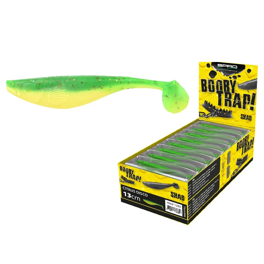 Booby Trap Gumihal 11cm  36db/doboz - Többféle
