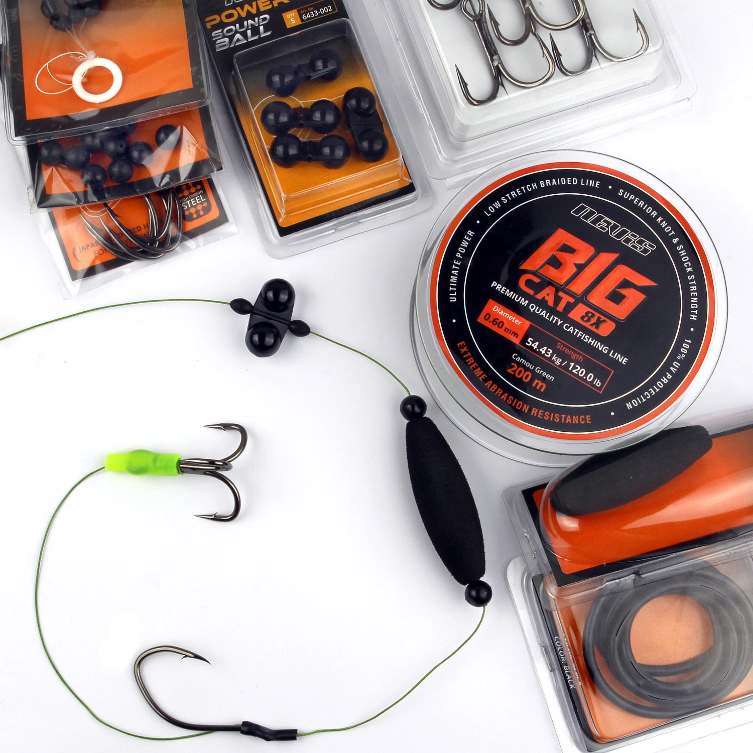 Fluo PVC Gyöngy Harcsázáshoz 10mm - Többféle