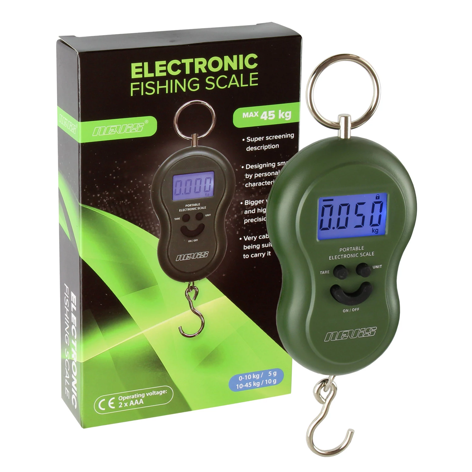 Elektromos mérleg 45kg