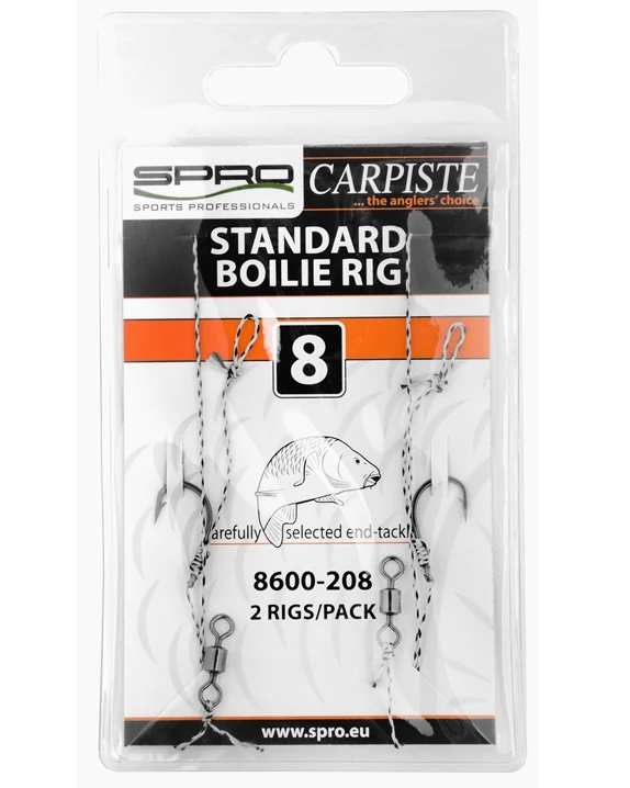 Carpiste Carp Előkötött Bojlis Horog 2db/cs. - Többféle