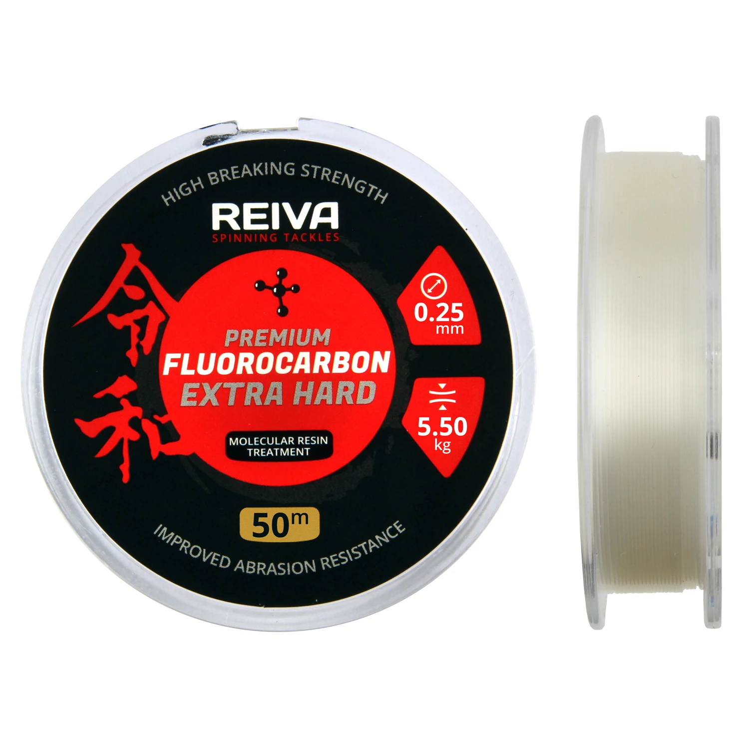 Reiva Fluorocarbon 50m/0.25mm - Többféle