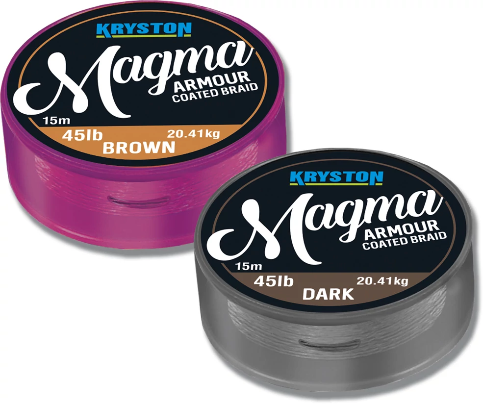 Magma Armour Coated Braid 45Lbs 15m Brown