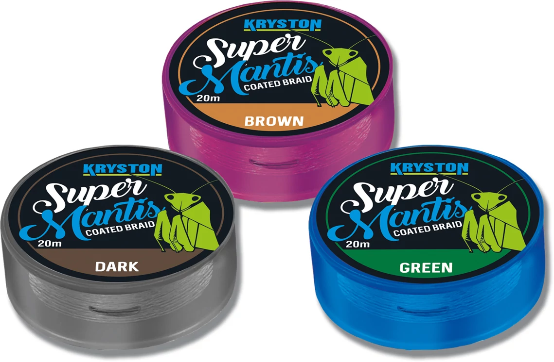 Super Mantis Coated Braid 35lbs 20m Green