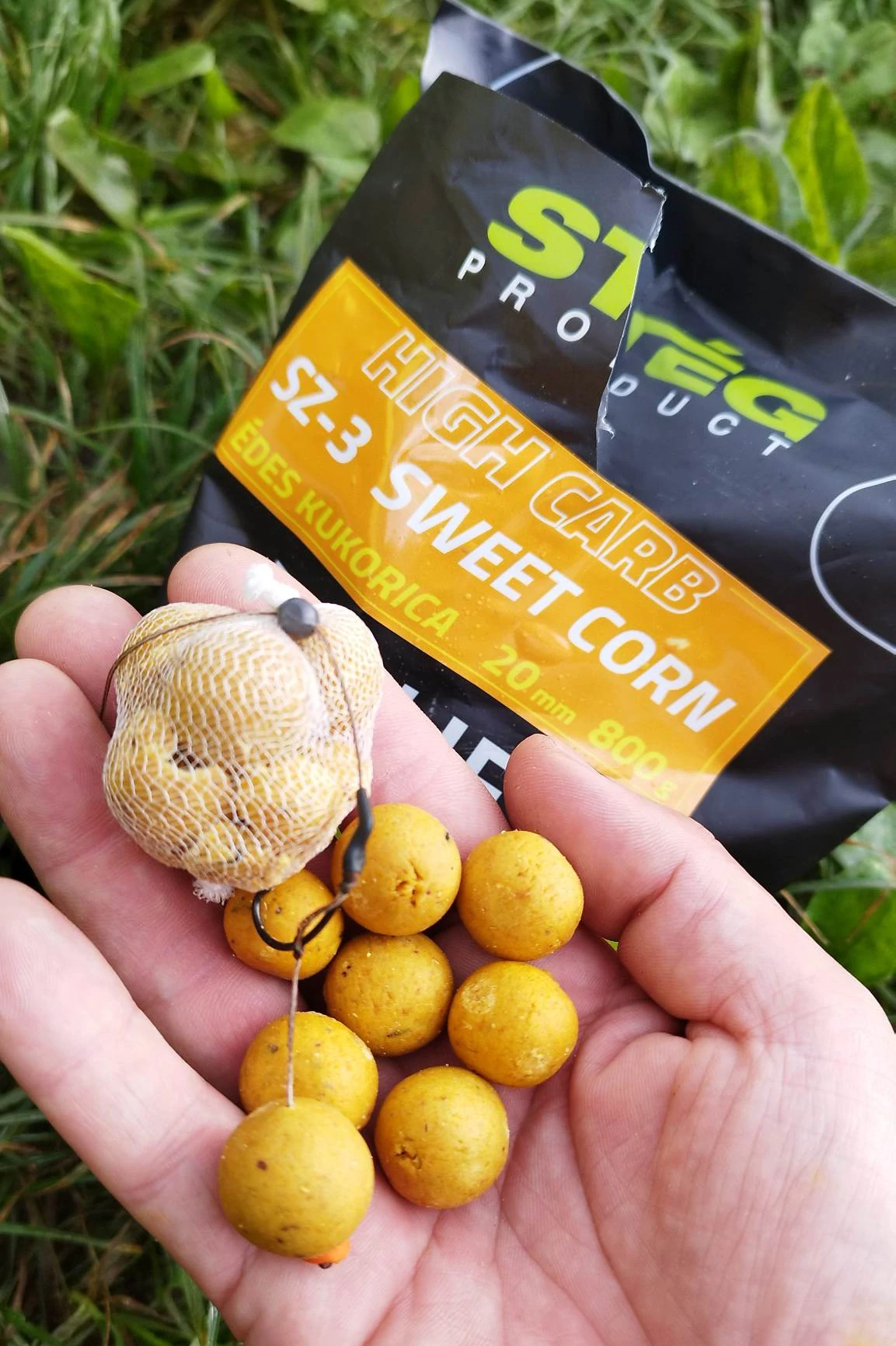 Stég Carb Bojli Range  SZ-3 Sweet Corn 20mm  800g