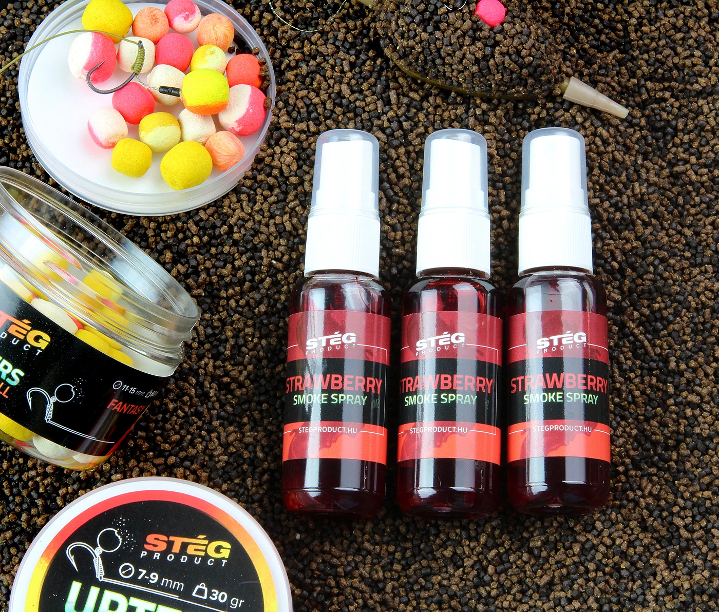 Stég Smoke Spray 30ml Strawberry